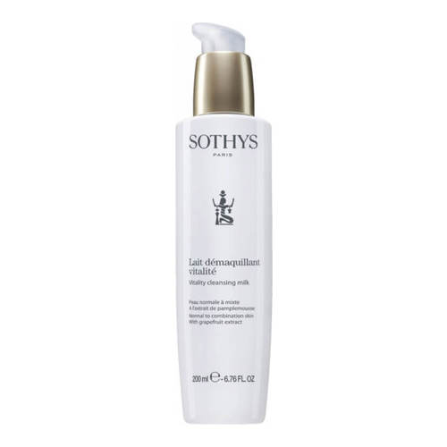Sothys Vitality Cleansing Milk, 200ml/6.7 fl oz Sothys Vitality Cleansing Milk on white background