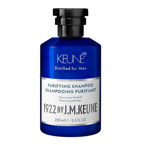 Keune 1922 Purifying Shampoo on white background