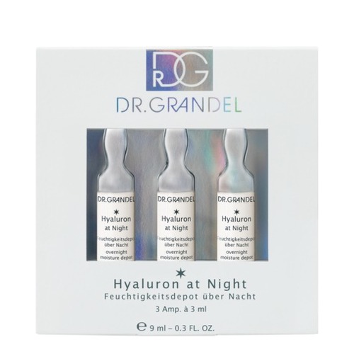 Dr Grandel Hyaluron at Night Ampoule, 3 x 3ml/0.1 fl oz Dr Grandel Hyaluron at Night Ampoule on white background
