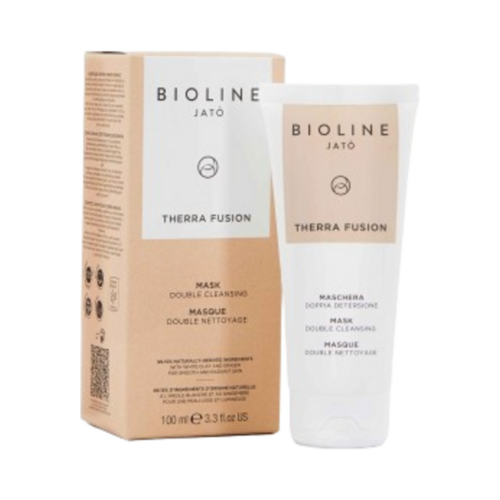 Bioline Therra Fusion Double Cleansing Mask, 100ml/3.38 fl oz Bioline Therra Fusion Double Cleansing Mask on white background