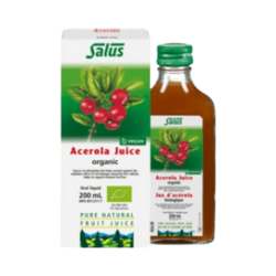Acerola Juice on white background