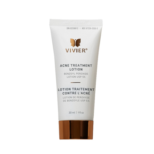VivierSkin Acne Treatment Lotion on white background