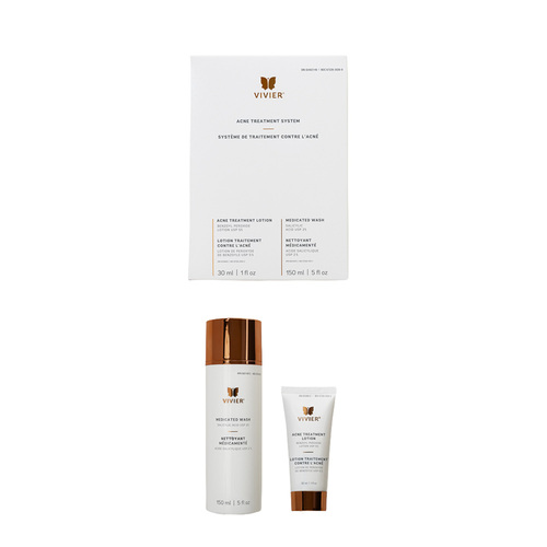 VivierSkin Acne Treatment System on white background