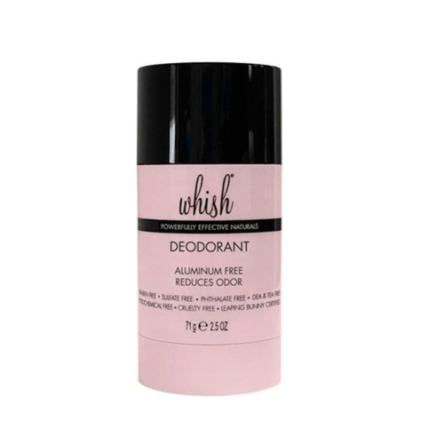 Whish Aluminum Free Deodorant Stick on white background