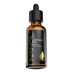 Argan Oil on white background