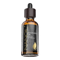 Avocado Oil on white background