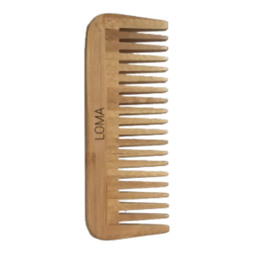 Loma Organics Bamboo Comb on white background