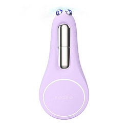 Bear 2 Eyes and Lips - Lavender on white background