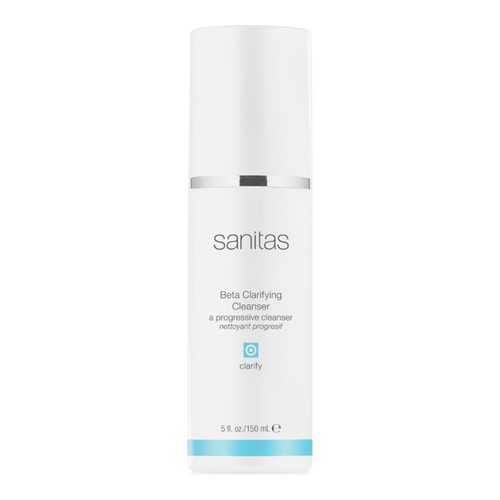Sanitas Beta Clarifying Cleanser on white background