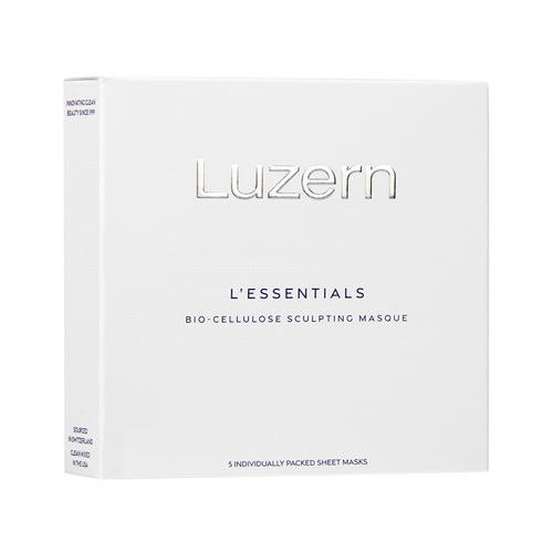 Luzern Biocellulose Sculpting Mask, 5 sheets Luzern Biocellulose Sculpting Mask on white background