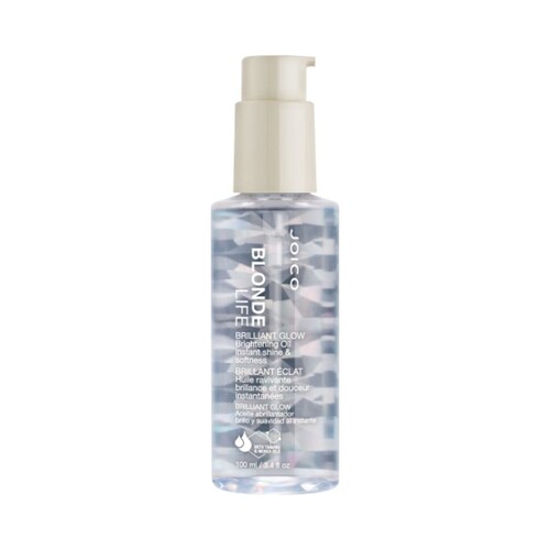 Joico Blonde Life Brilliant Glow Brightening Oil on white background