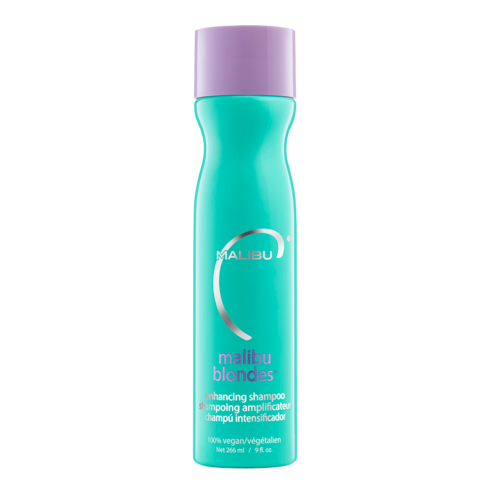 Malibu C Blondes Enhancing Shampoo, 266ml/9 fl oz Malibu C Blondes Enhancing Shampoo on white background