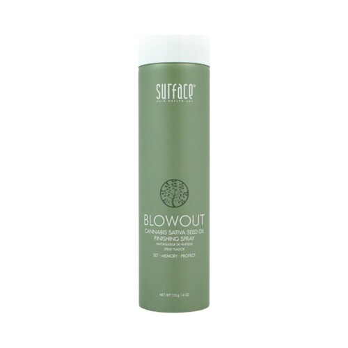 Surface Blowout Finishing Spray on white background