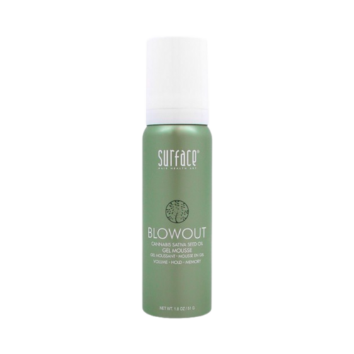 Surface Blowout Gel Mousse on white background
