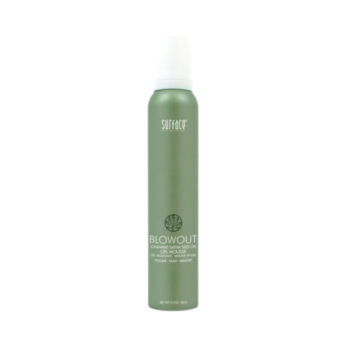 Surface Blowout Gel Mousse on white background