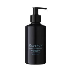 Body Cleanser on white background