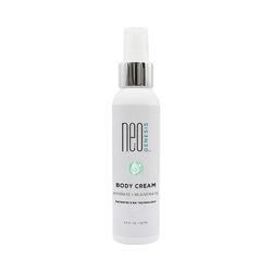 Body Cream on white background
