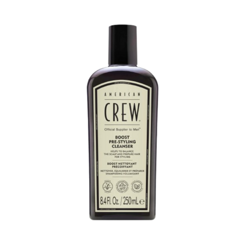 American Crew Boost Pre-styling Shampoo on white background