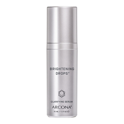 Brightening Drops on white background
