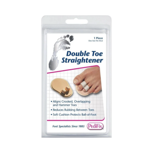 Pedifix Budin Double Toe Straightener on white background