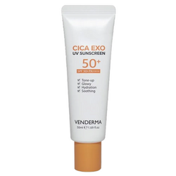 CICA EXO UV Suncreen 50+ on white background