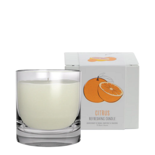 Loma Organics Invigorating Candle Vanilla, 1 piece Loma Organics Cranberry Romance Candle on white background