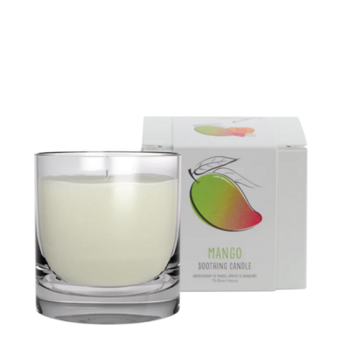 Loma Organics Invigorating Candle Vanilla, 1 piece Loma Organics Cranberry Romance Candle on white background