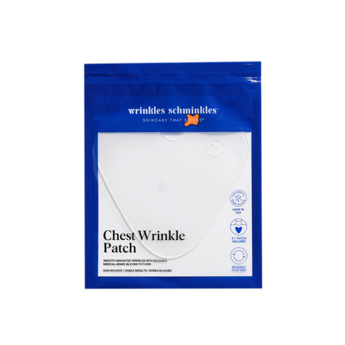 Wrinkles Schminkles Chest Wrinkle Patch, 1 piece Wrinkles Schminkles Chest Wrinkle Patch on white background