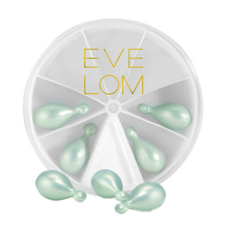 Cleansing Oil Capsules on white background