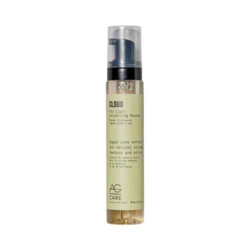 AG Care Cloud Air Light Volumizing Mousse on white background