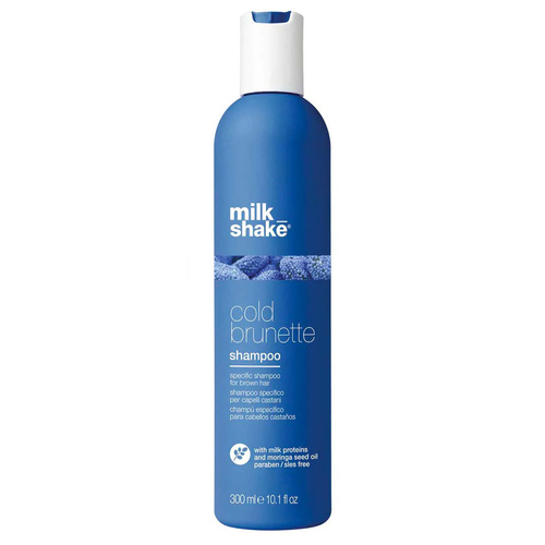 milk_shake Cold Brunette Shampoo on white background