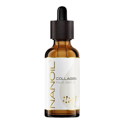 Collagen Face Serum on white background