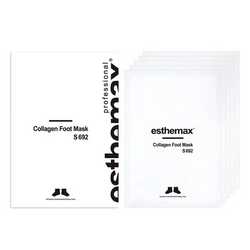 Collagen Foot Mask on white background