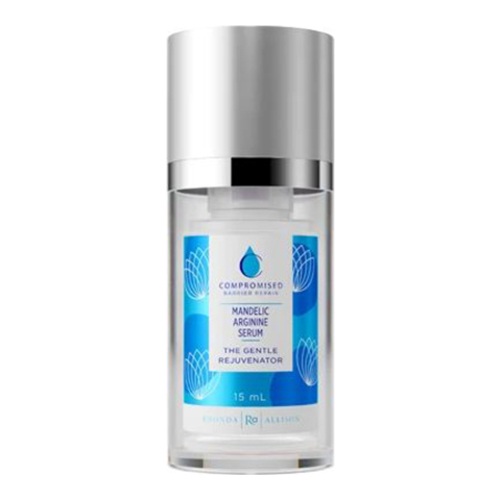 Rhonda Allison Compromised Barrier Mandelic Arginine Serum, 30ml/1 fl oz Rhonda Allison Compromised Barrier Mandelic Repair Serum on white background