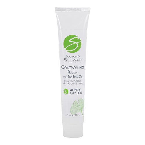 Doctor D Schwab Controlling Balm with Tea Tree Oil on white background