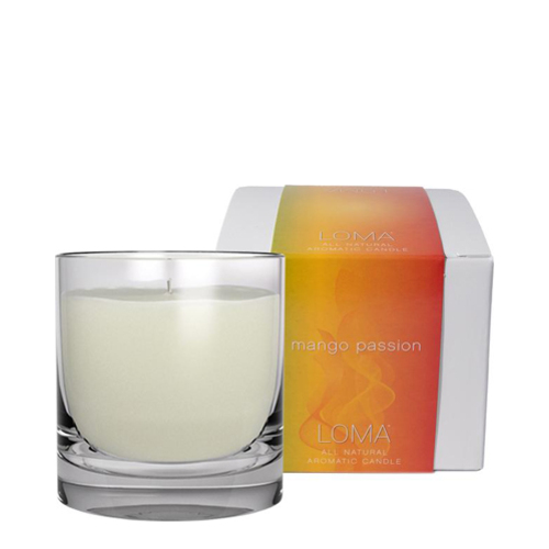 Loma Organics Invigorating Candle Vanilla, 1 piece Loma Organics Cranberry Romance Candle on white background