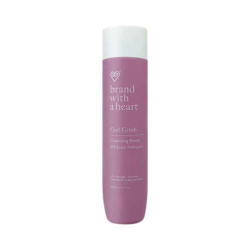 Brand With A Heart Curl Crush Cleansing Blend on white background