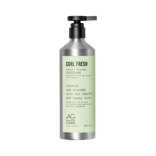 AG Care Curl Fresh Coconut Avocado Conditioner on white background