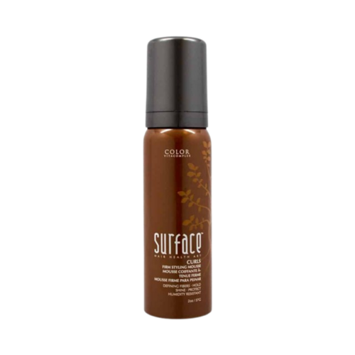 Surface Curls Firm Styling Mousse on white background