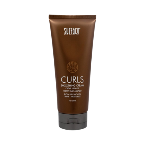 Surface Curls Smoothing Cream on white background