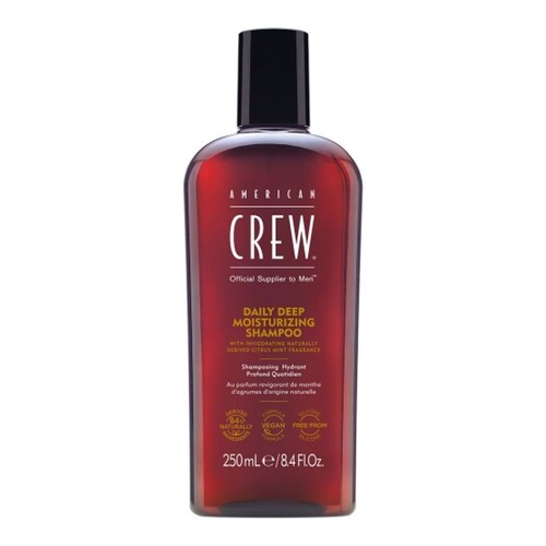 American Crew Daily Deep Moisturizing Shampoo, 250ml/8.5 fl oz American Crew Daily Deep Moisturizing Shampoo on white background