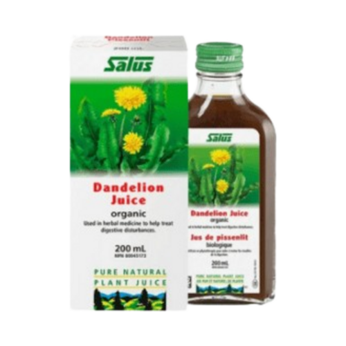 Salus Dandelion Juice, 200ml/6.76 fl oz Salus Dandelion Juice on white background