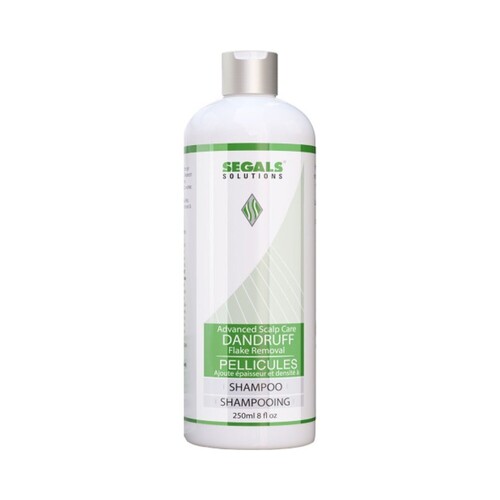 Segals Dandruff Shampoo on white background