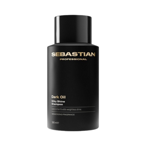 Sebastian Professional Dark Oil Silky Shine Shampoo on white background