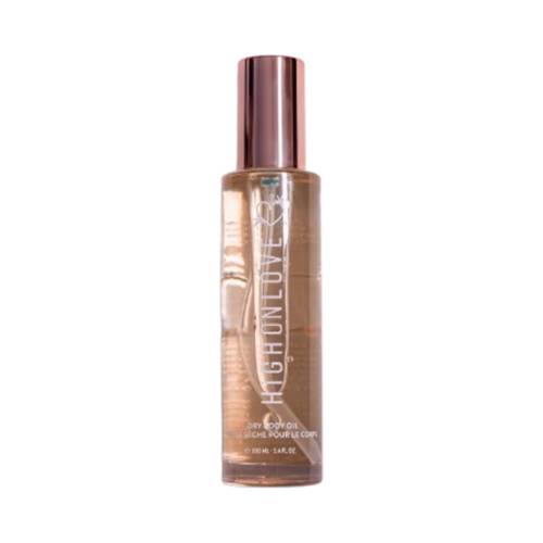 High on Love Dry Body Oil Spray Rose, 100ml/3.38 fl oz High on Love Dry Body Oil Spray Rose on white background