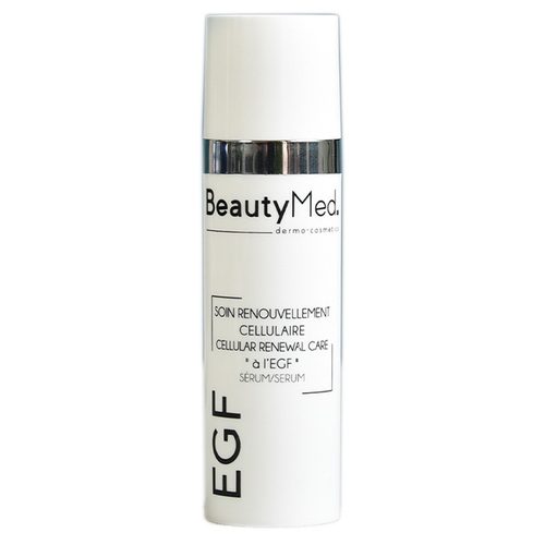 BeautyMed EGF Serum on white background