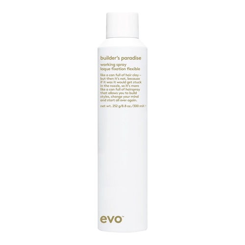 Evo Builder's Paradise Working Spray, 300ml/8.08 oz Evo Builders Paradise Working Spray on white background