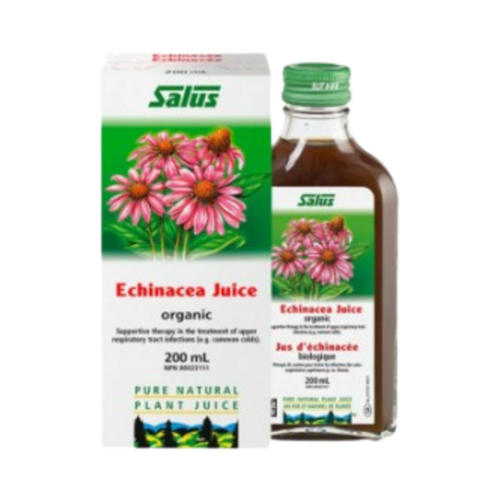 Salus Echinacea Juice on white background