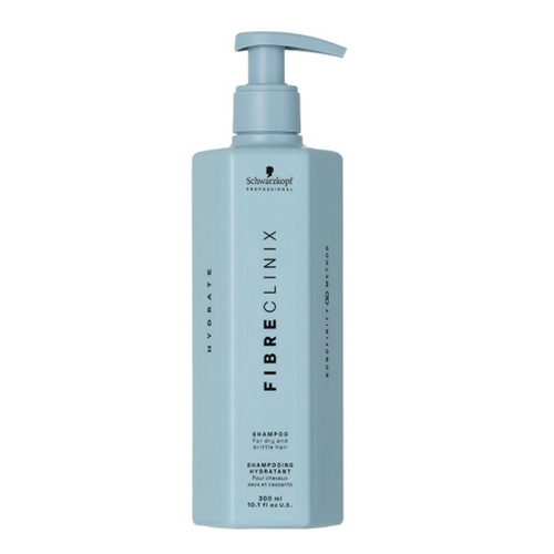 Fibre Clinix Hydrate Shampoo, 300ml/10 fl oz Fibre Clinix Hydrate Shampoo on white background