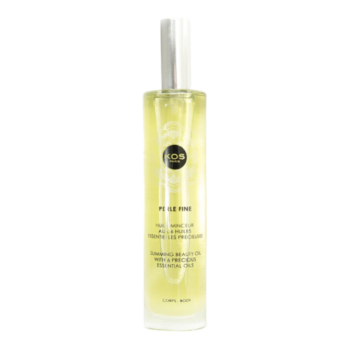 Kos Paris Fine Pearl Slimming Oil on white background
